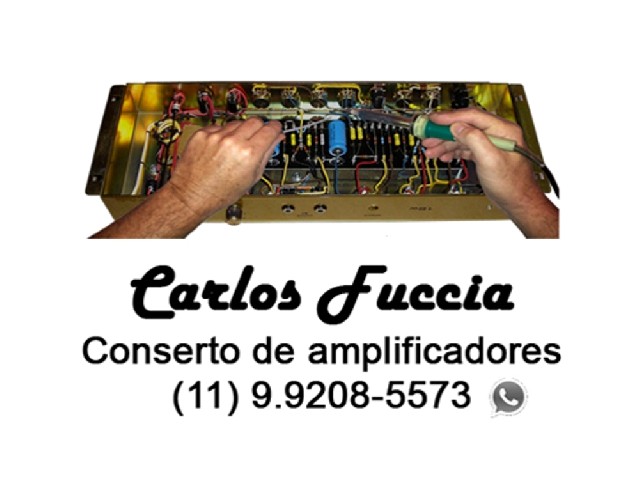 Foto 1 - Conserto de amplificadores musicais